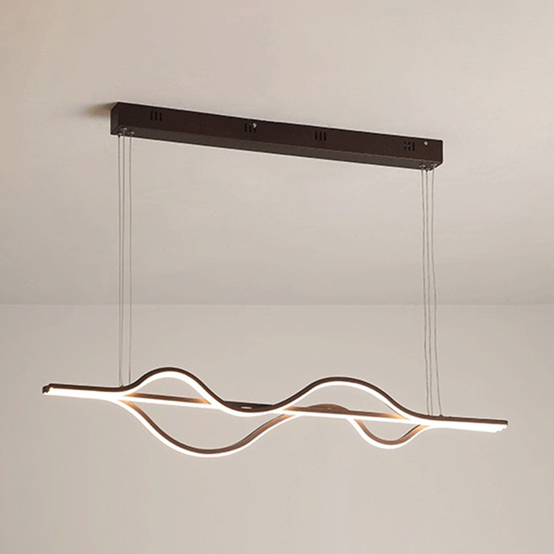 Nórdica Light Light Light Light 3 luces Led Island Colgante para comedor