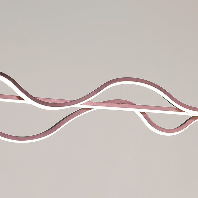 Nórdica Light Light Light Light 3 luces Led Island Colgante para comedor