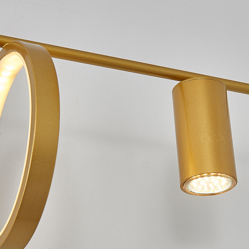 Colgante nórdico de la isla múltiple de la isla de metal múltiple para el comedor