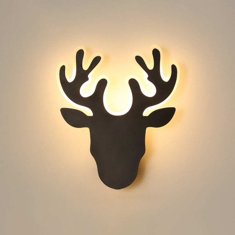 Moderner Stil Geometrischer Schatten Wandleuchten Metall 1 Lichtwandmontierte Beleuchtung