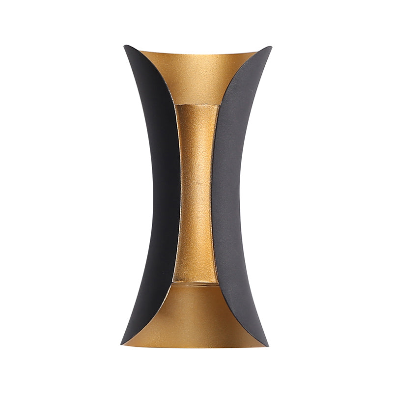 Moderner Stil Geometrischer Schatten Wandleuchten Metall 2 Leuchten Wandmontierte Beleuchtung