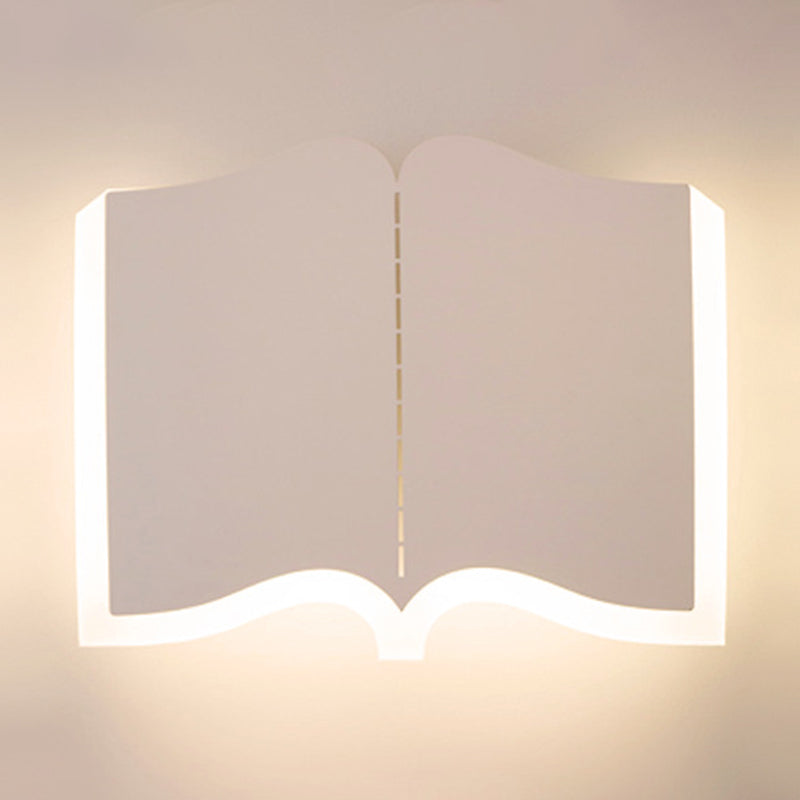 Buch Schatten Metall Wandleuchten moderner Stil 1 Leichtem Wandmontage Beleuchtung