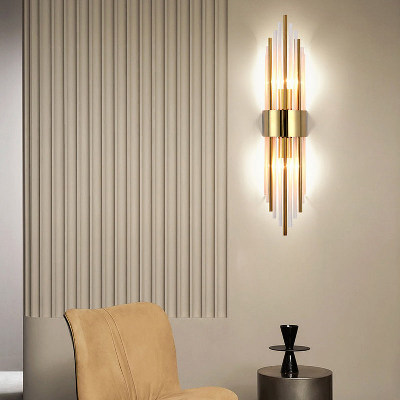 Éclairage de mur de style postmoderne à 2 légers