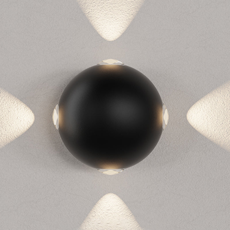 Géométrie des lumières murales de style moderne.