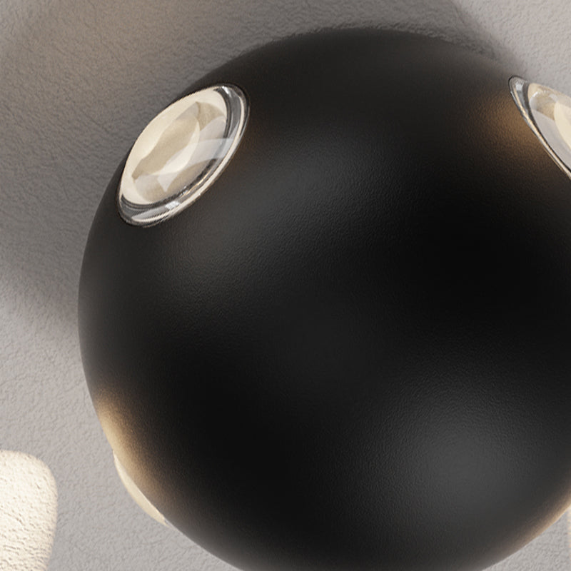 Géométrie des lumières murales de style moderne.