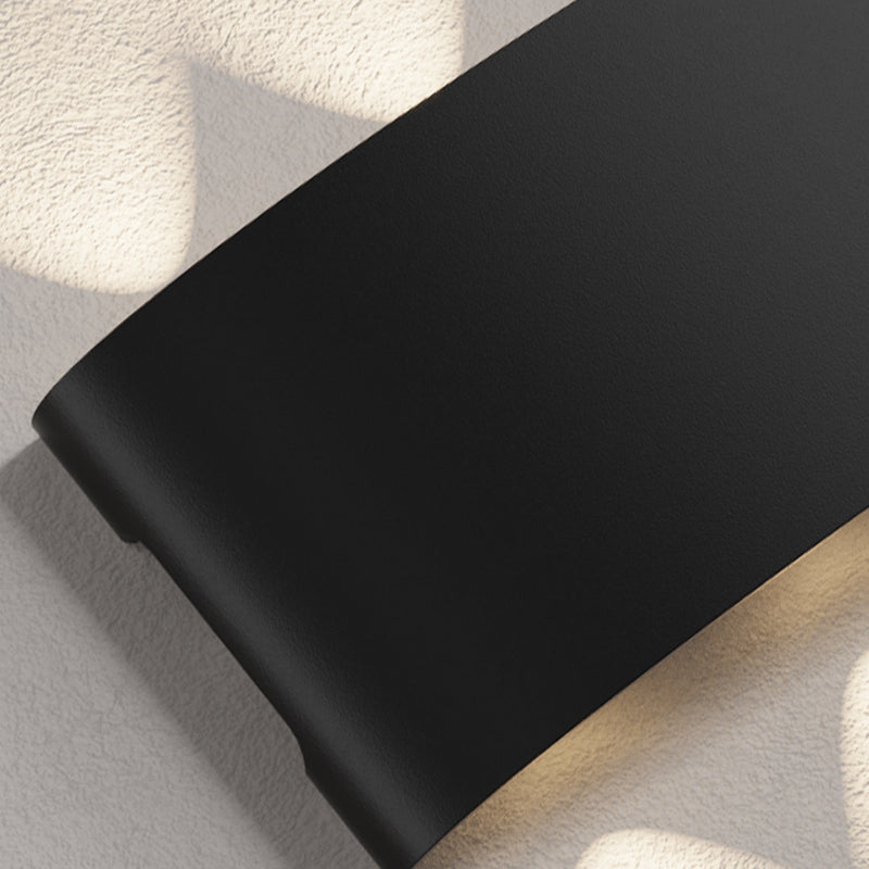 Géométrie des lumières murales de style moderne.