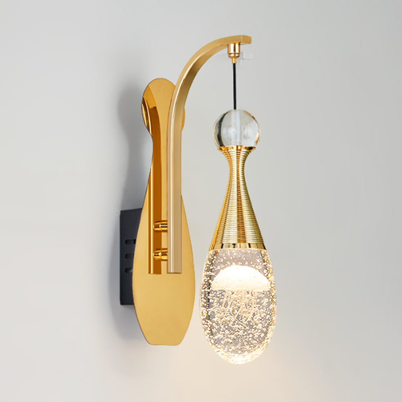 Éclairage de mur de style postmoderne à 1 lumière à 1 lumière pour chambre à coucher