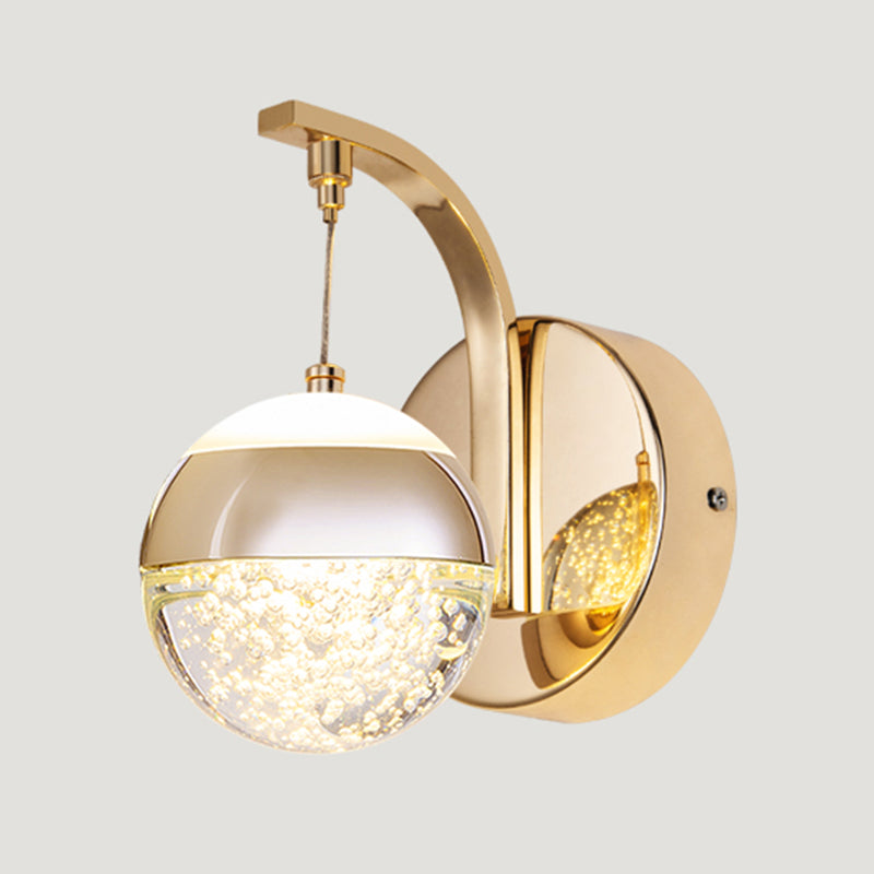 Éclairage de mur de style postmoderne à 1 lumière à 1 lumière pour chambre à coucher