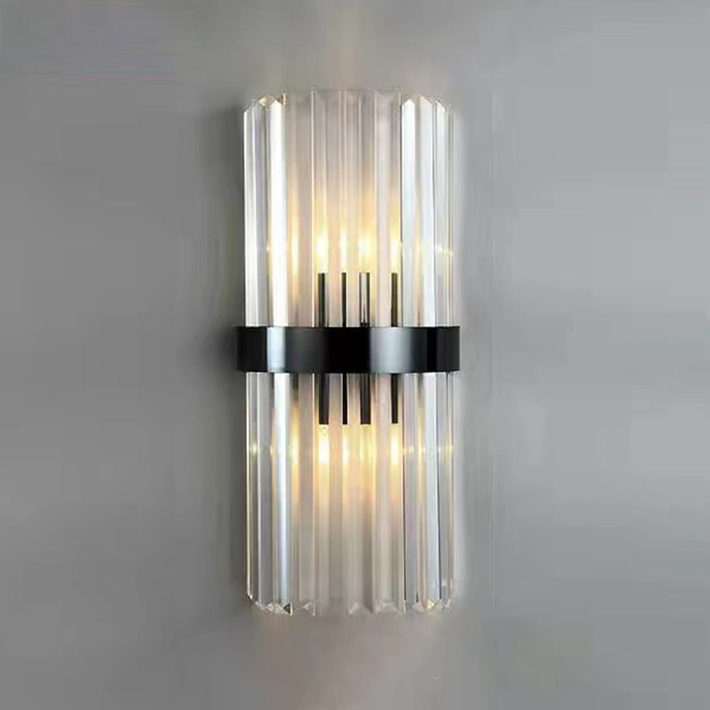 Forme géométrique Crystal Light Style moderne 2 lumières