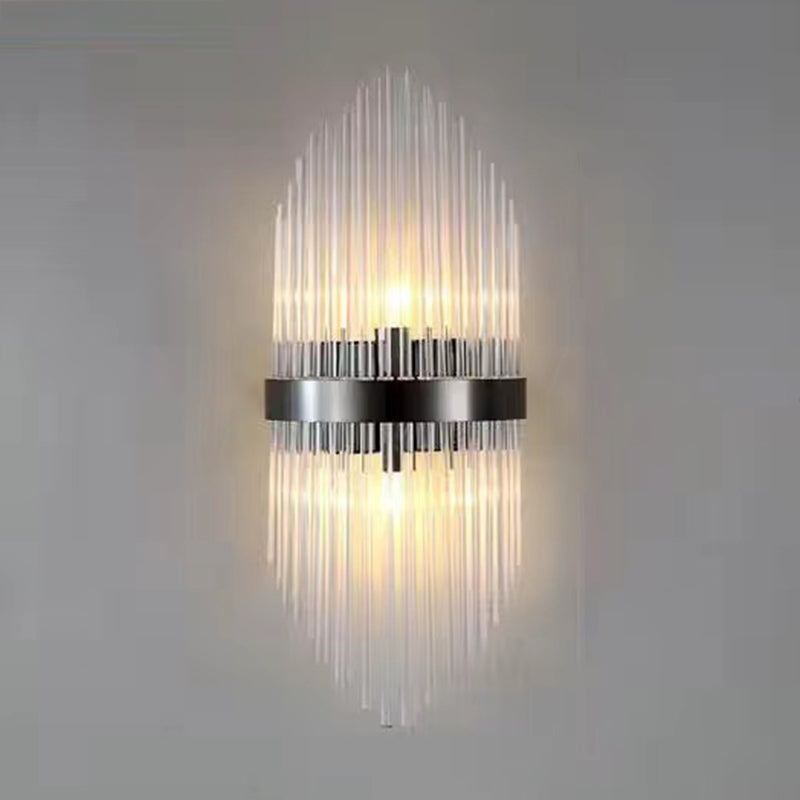 Forme géométrique Crystal Light Style moderne 2 lumières