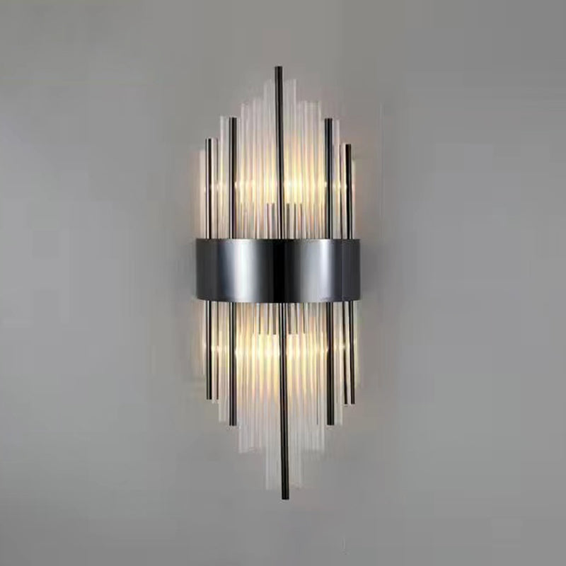 Forme géométrique Crystal Light Style moderne 2 lumières