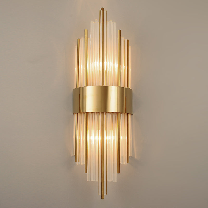 Forme géométrique Crystal Light Style moderne 2 lumières