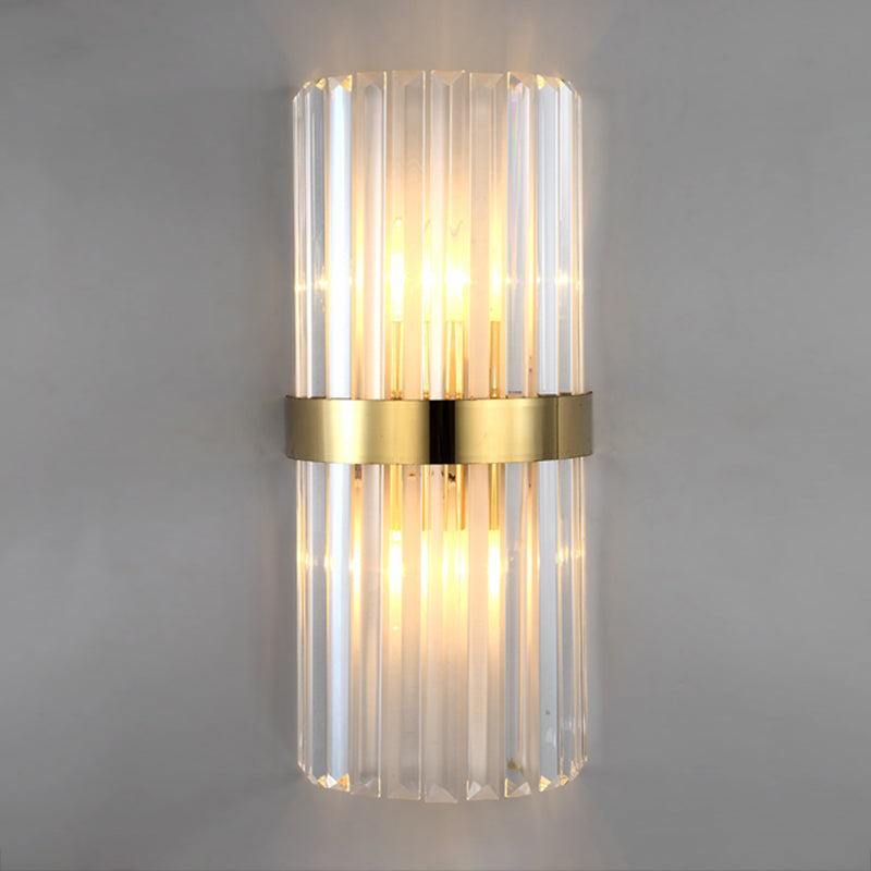 Forme géométrique Crystal Light Style moderne 2 lumières