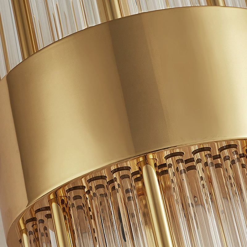 Forme géométrique Crystal Light Style moderne 2 lumières