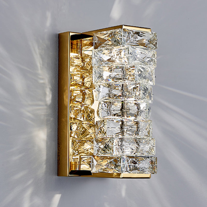 Ligera de pared de cristal de estilo de pared de tira múltiple de luz para el comedor para comedor