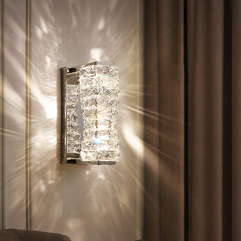 Ligera de pared de cristal de estilo de pared de tira múltiple de luz para el comedor para comedor