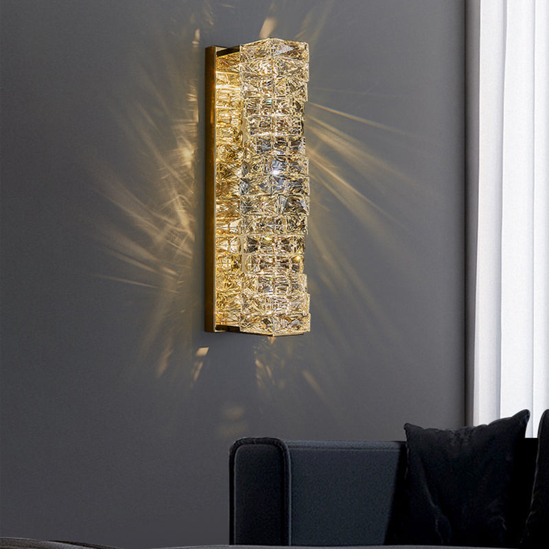 Ligera de pared de cristal de estilo de pared de tira múltiple de luz para el comedor para comedor