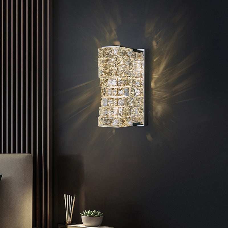 Ligera de pared de cristal de estilo de pared de tira múltiple de luz para el comedor para comedor