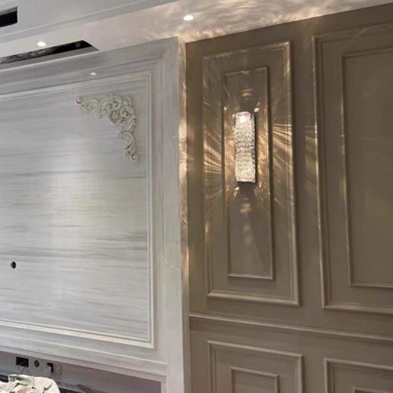 Ligera de pared de cristal de estilo de pared de tira múltiple de luz para el comedor para comedor