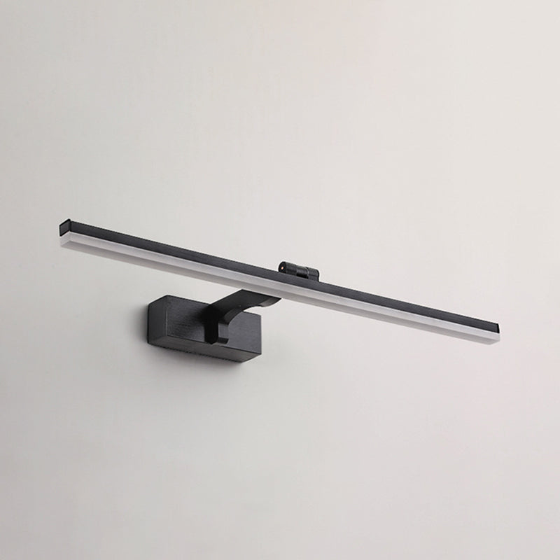 Metal Linear Wall Vanity Light Modern Style 1 Light Vanity Lighting Ideas