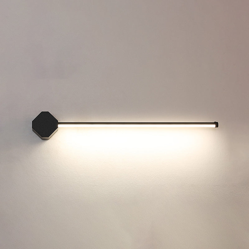 Metal Slim Wall Vanity Light Modern Style Modern 1 Fishting Light Vanity Light