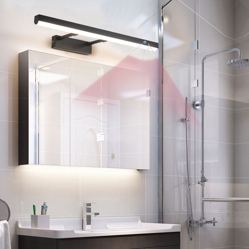 Obelle linéaire Murme Murce Modern 1 éclairage mural miroir mural