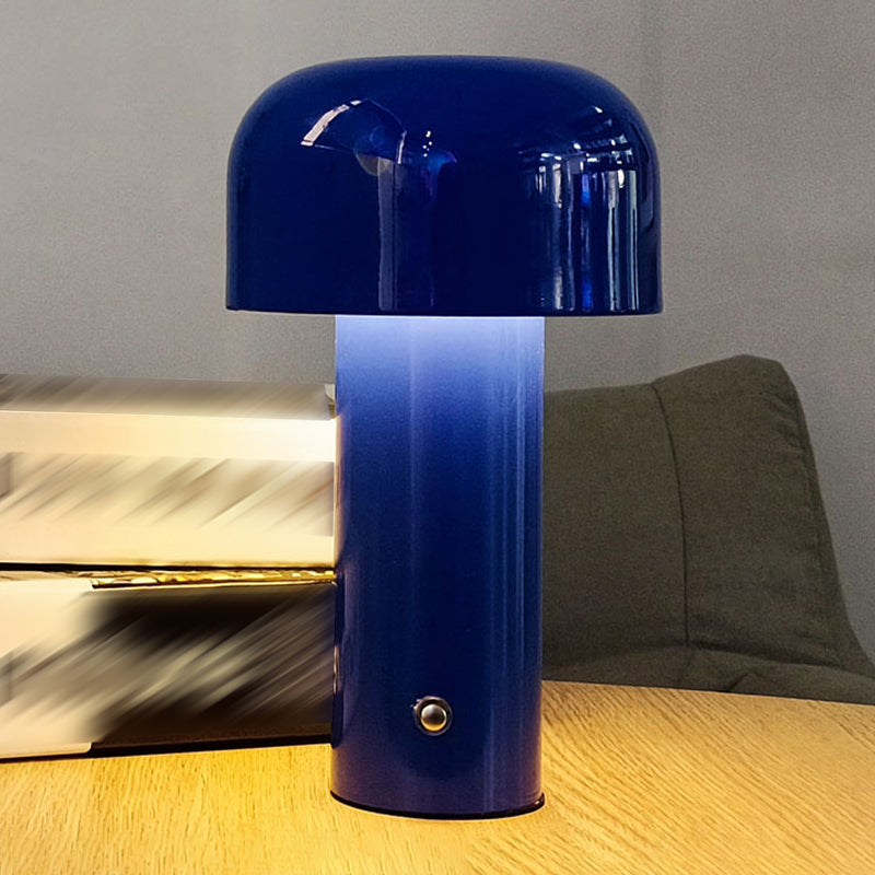 Mushroom Table Light Minimalist Style Metal Night Table Lamp