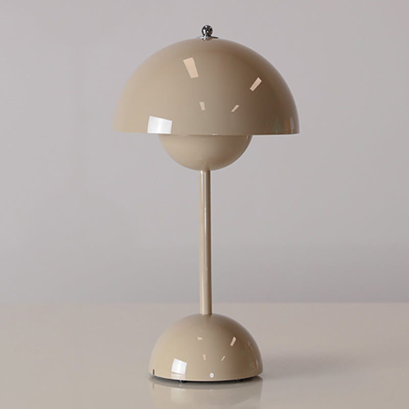 Halbkreis-Schlafzimmertischlampe Harz Minimalistische Nachttischlampe