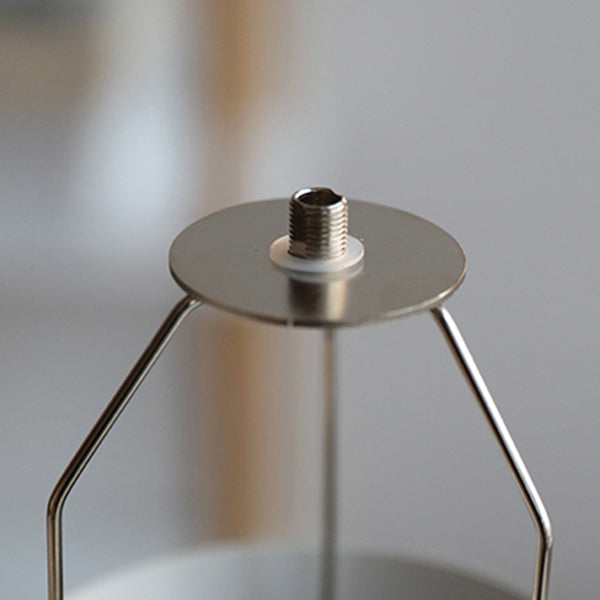 Halbkreis-Schlafzimmertischlampe Harz Minimalistische Nachttischlampe