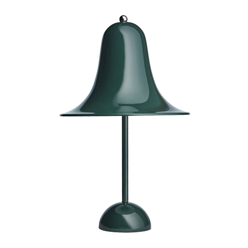 Minimalist Style Night Table Lamp Metal Hat Shape Bedroom Table Light