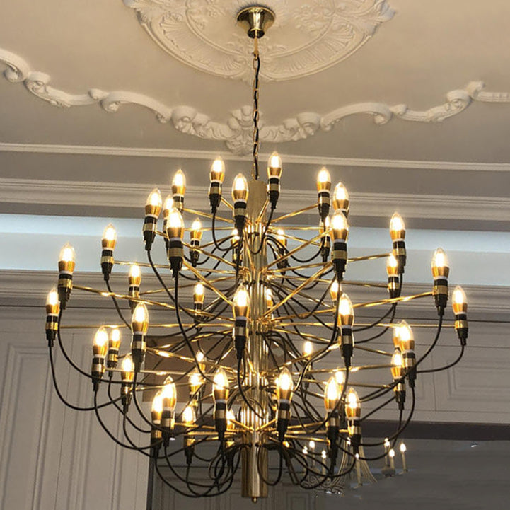 Sputnik Chandelier Industrial Style Multi Light Pendant for Living Room