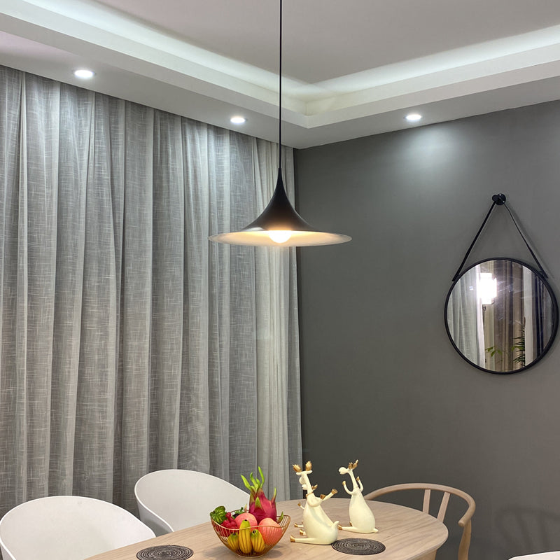 Modern Hanging Light Household Metallic Art Pendent Light for Living Room