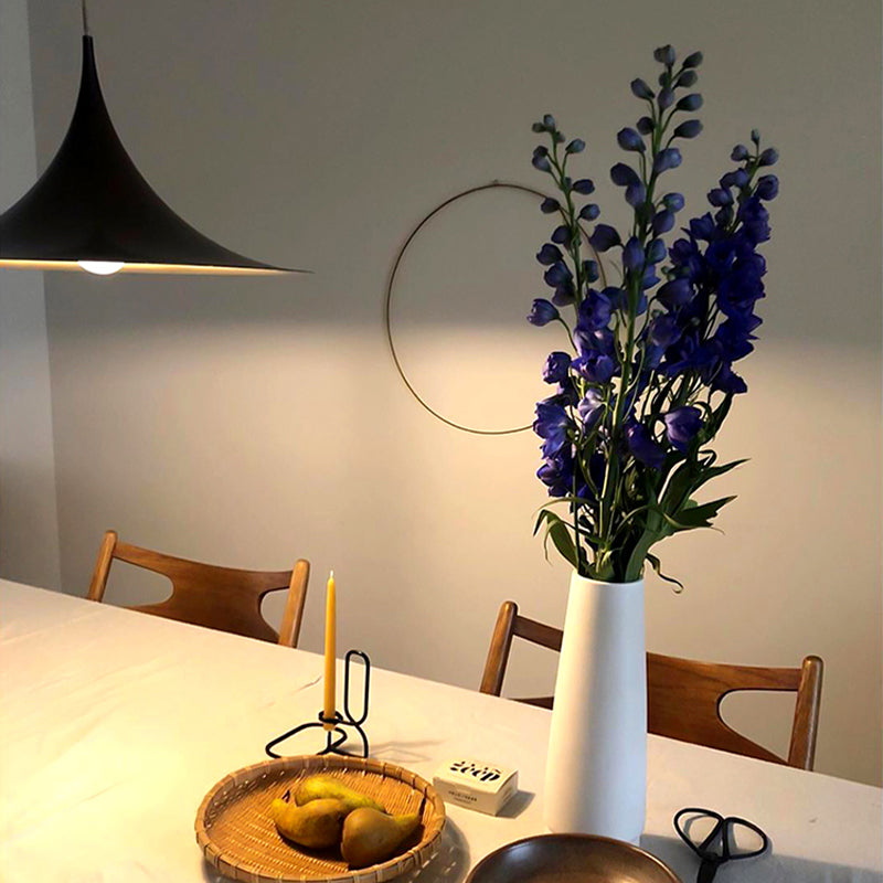 Modern Hanging Light Household Metallic Art Pendent Light for Living Room