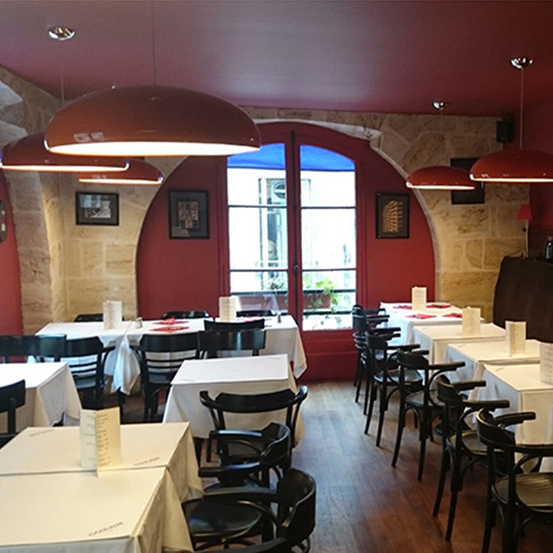 Simplicité de style moderne suspension du dôme en forme de dôme en forme de dôme