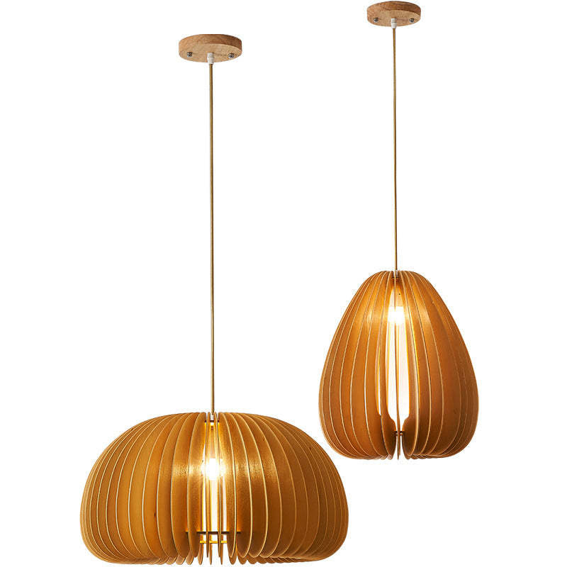 Nordic Style Pendant Ceiling Light Wood Living Room Hanging Light Fixture