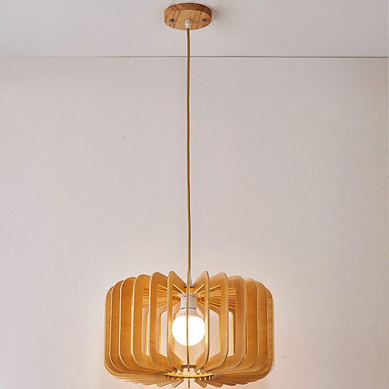 Nordic Style Pendant Ceiling Light Wood Living Room Hanging Light Fixture