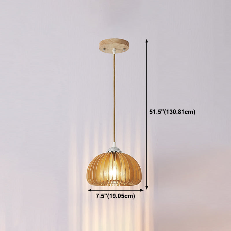 Nordic Style Pendant Ceiling Light Wood Living Room Hanging Light Fixture