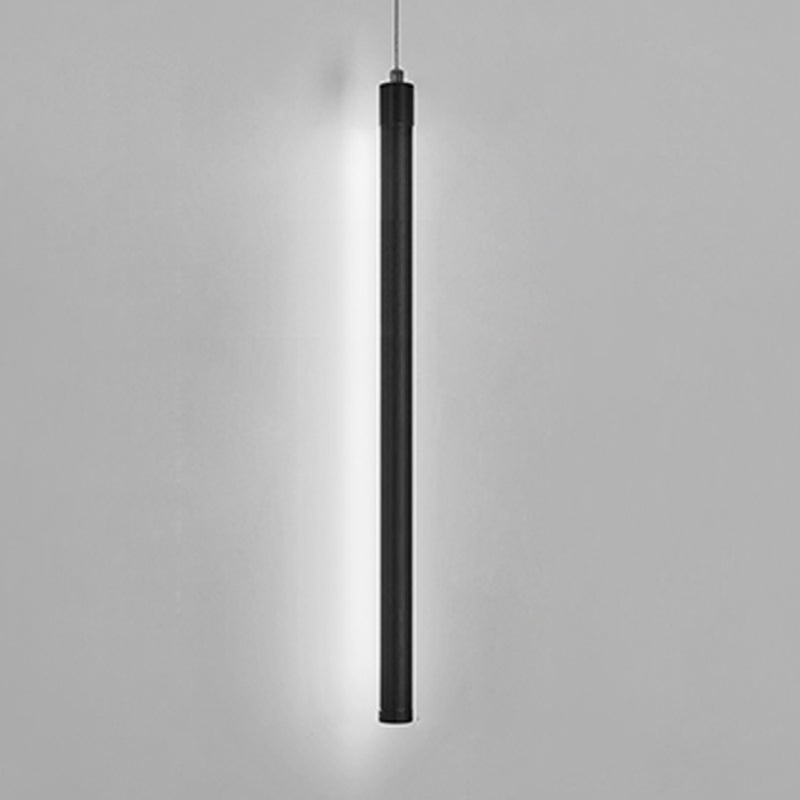 Lineare Form Metall hängend hängendem Licht moderner Stil 1 leichte hängende Leuchten
