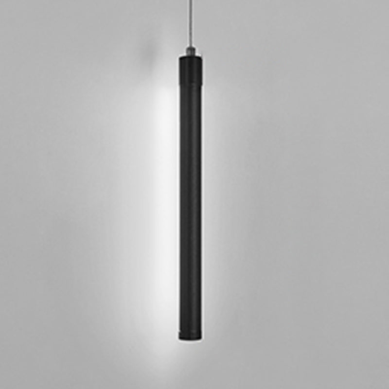 Lineare Form Metall hängend hängendem Licht moderner Stil 1 leichte hängende Leuchten