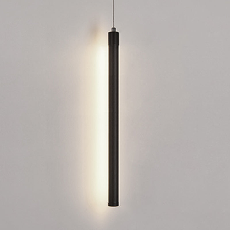 Lineare Form Metall hängend hängendem Licht moderner Stil 1 leichte hängende Leuchten