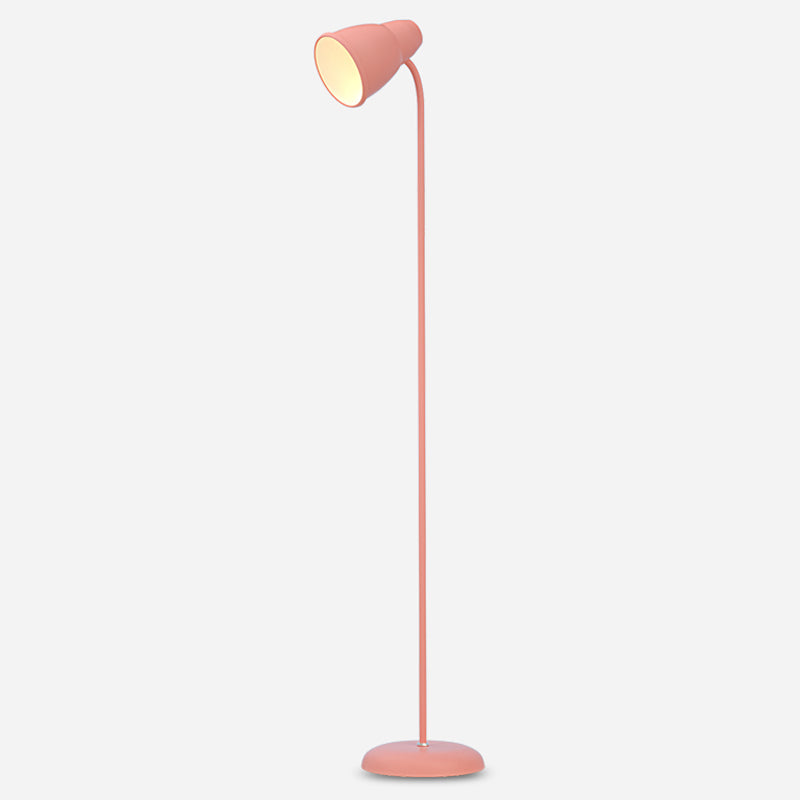 Geometric Metal Floor Light Modern Style 1 Light Floor Light Fixtures