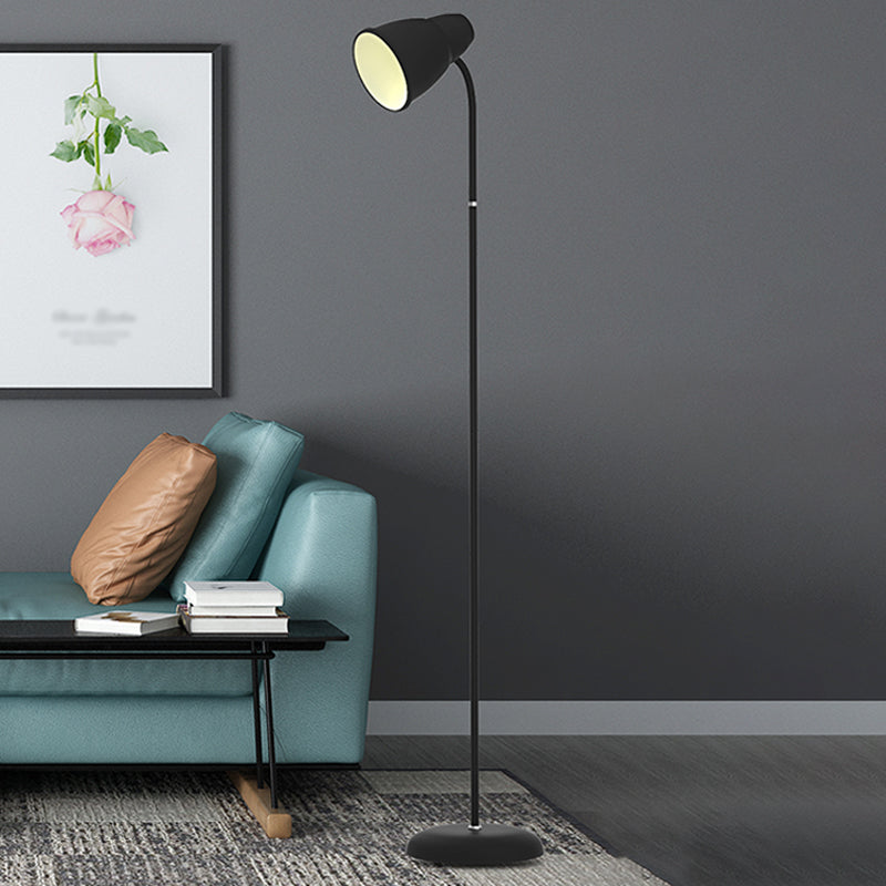 Geometric Metal Floor Light Modern Style 1 Light Floor Light Fixtures