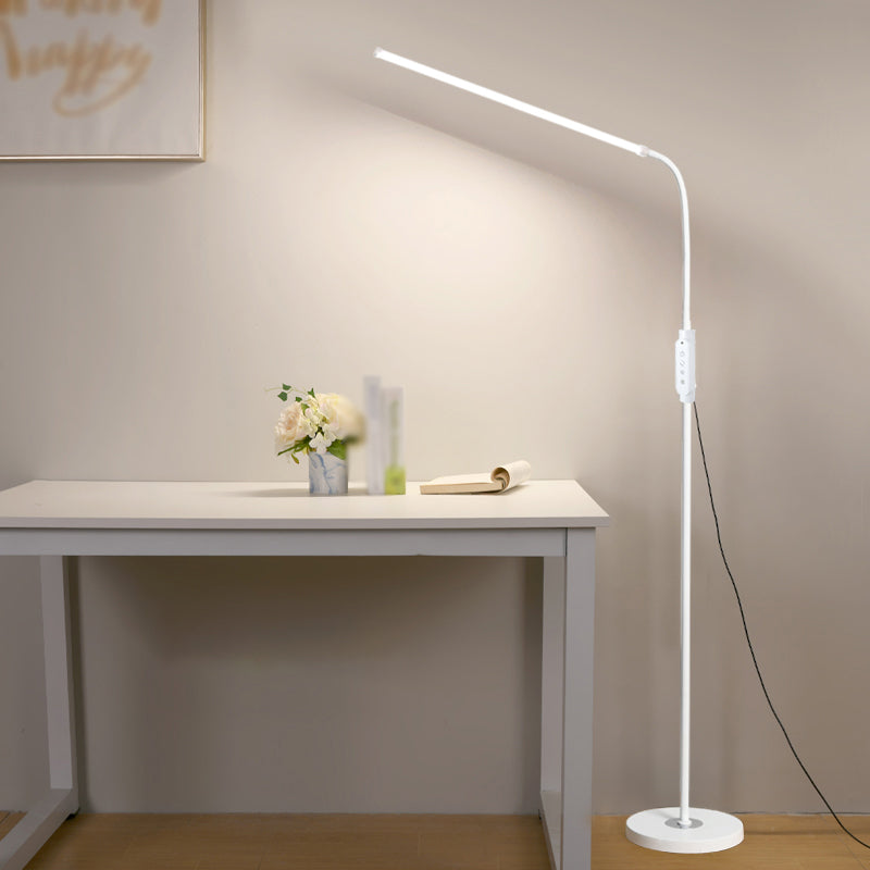 Forme linéaire Métal Light Merme Modern Light Single Floor Lightture