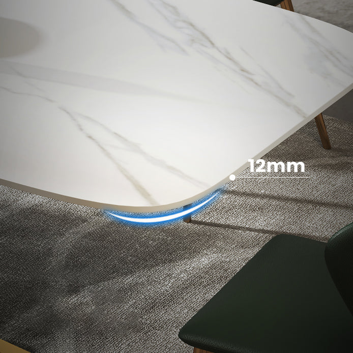 Modern 1/4/5/6/7 Pieces Dining Table Set Sintered Stone Dinette Set for Home Use