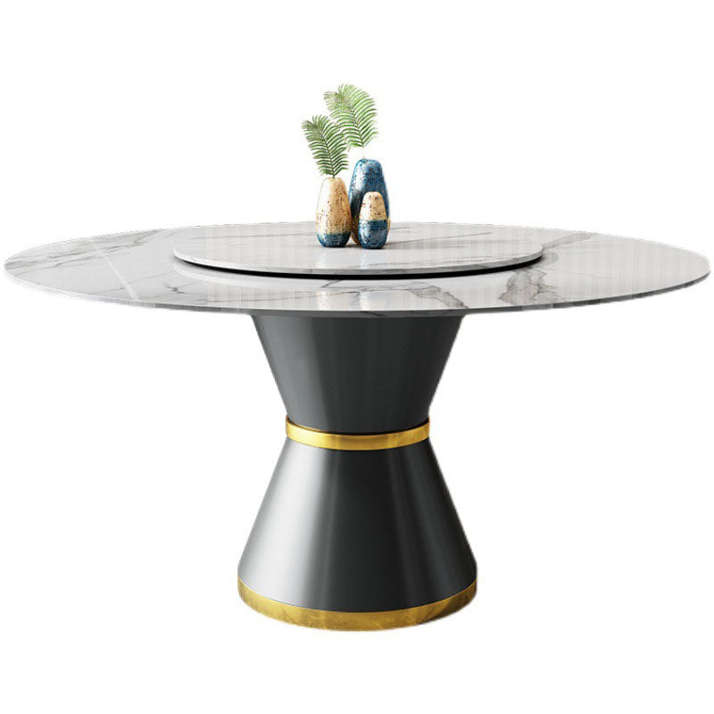 Glam 1/4/5/7 Pieces Table and Chair Set Sintered Stone Dining Table and Chairs