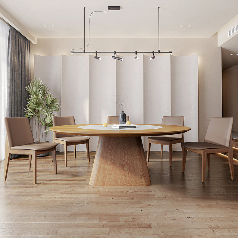 Modern 1/4/6/7/8/9 Pieces Dining Set Sintered Stone Dining Table Set with Leather Chairs