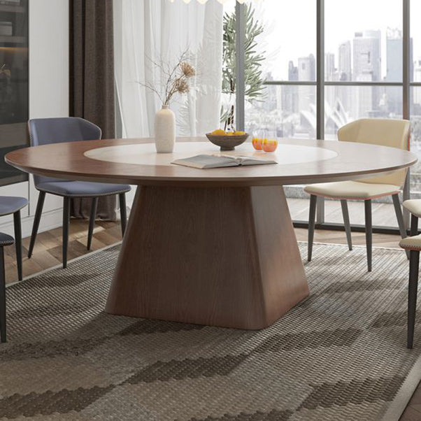 Modern 1/4/6/7/8/9 Pieces Dining Set Sintered Stone Dining Table Set with Leather Chairs