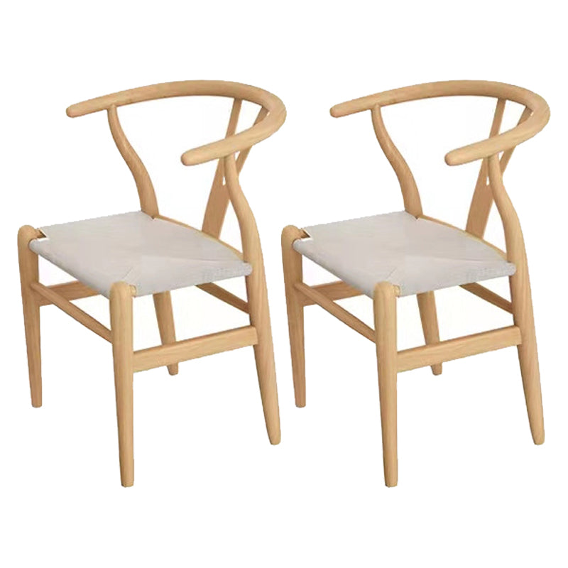 Contemporary 1/2/7 Pieces Dining Set with Solid Wood Table Dining Furniture