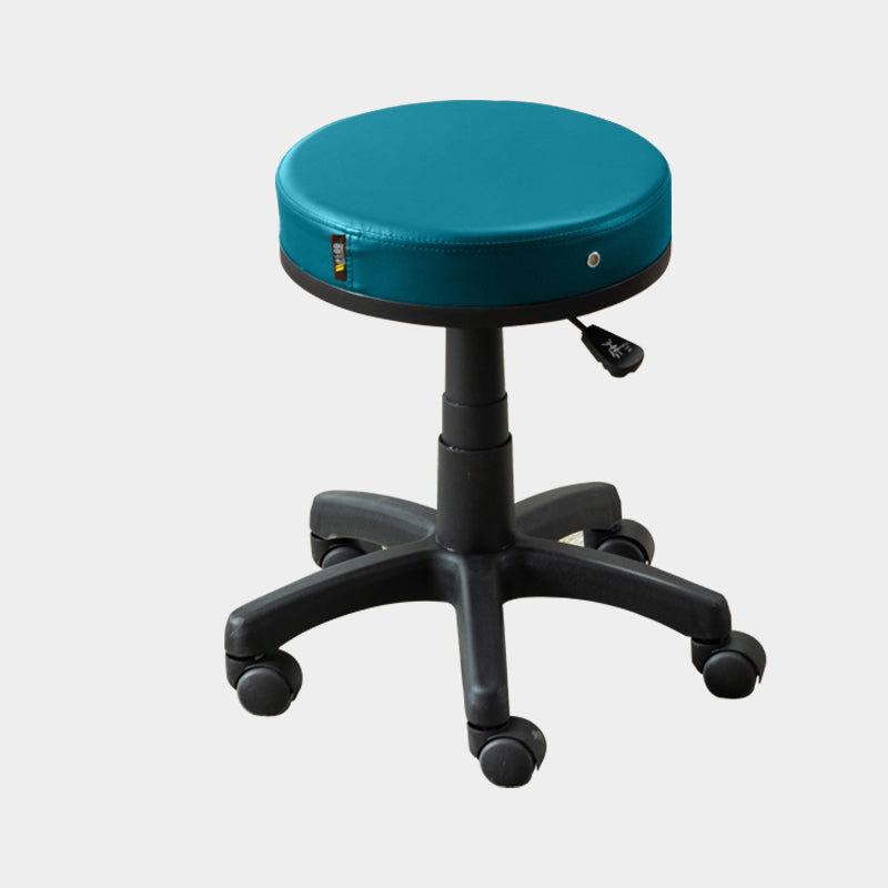 Contemporary Swivel Adjustable Height Bar Stool Indoor Bar Stool with Backless