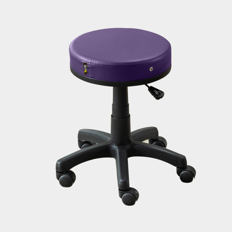 Contemporary Swivel Adjustable Height Bar Stool Indoor Bar Stool with Backless